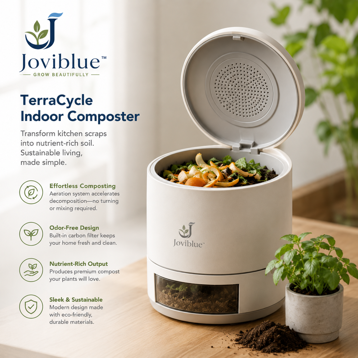 Joviblue™ BioNova Smart Compost Hub